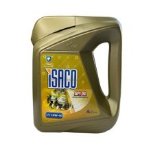 روغن موتور : API :SL-10W40-4 Litre پژو 206 شرکتی اصل ایساکو